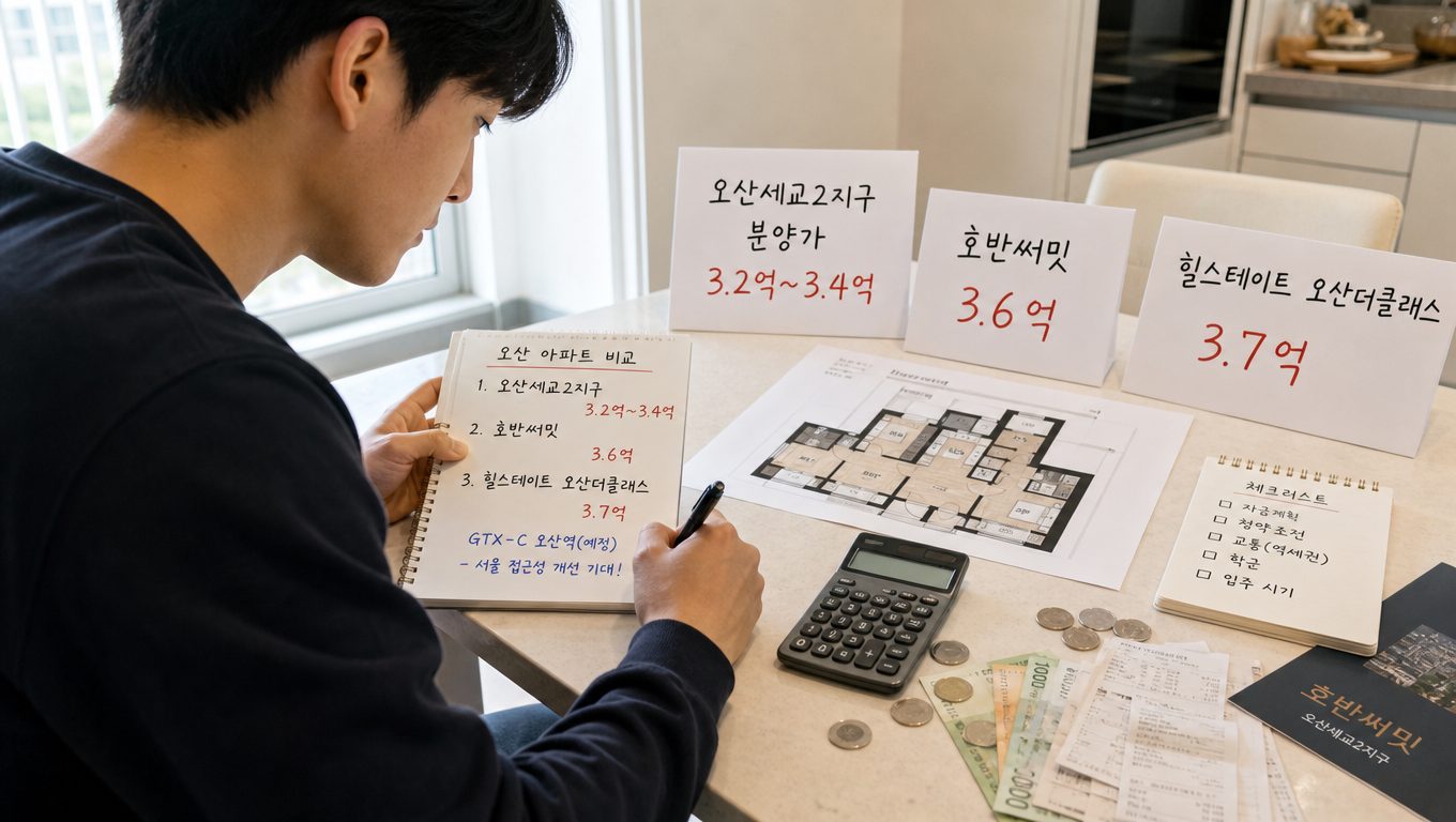 오산세교2지구 접근성과 인프라 학교 배정 분양가