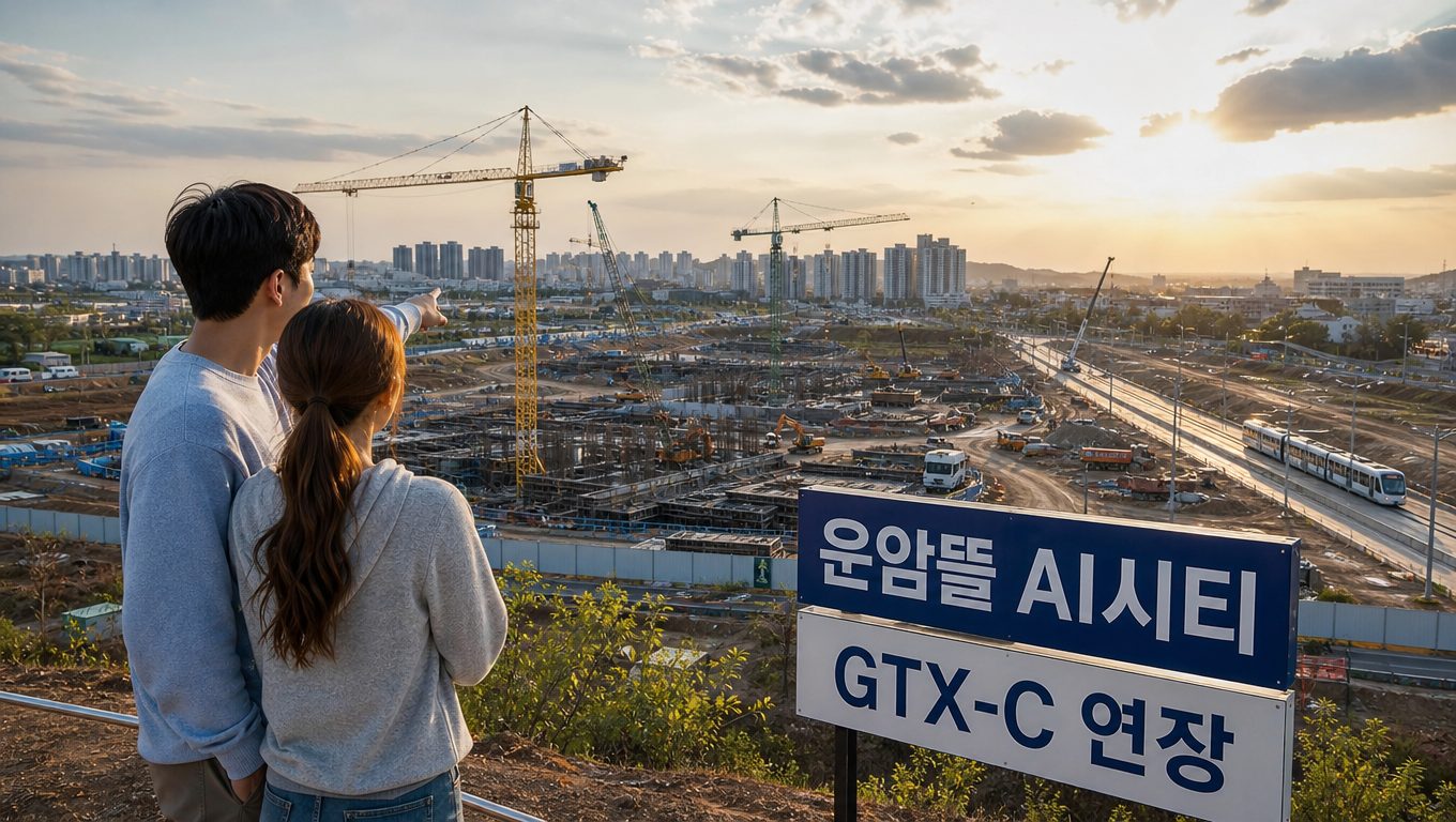 오산 세교2지구 GTX-C 연장과 운암뜰 AI시티 사업 현황